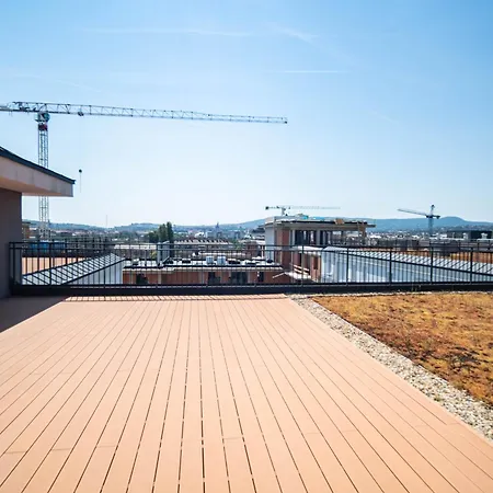 Rooftop 6ppl Free Parking Lejlighed