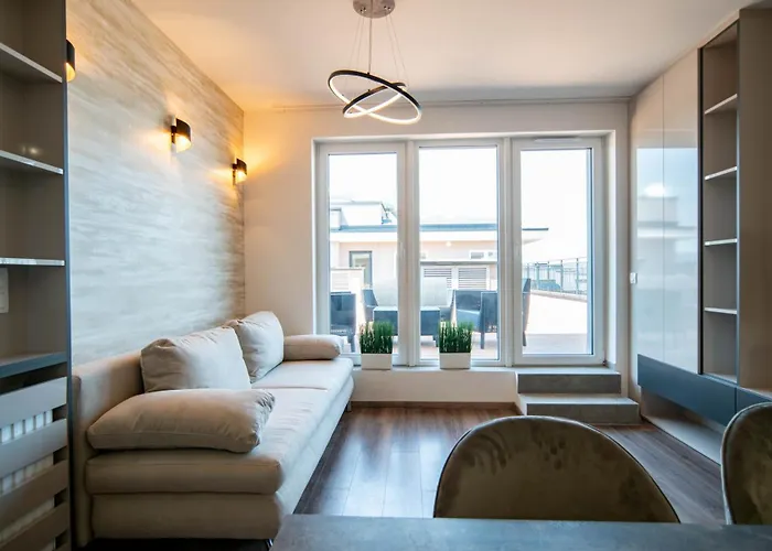 Rooftop 6ppl Free Parking Appartement